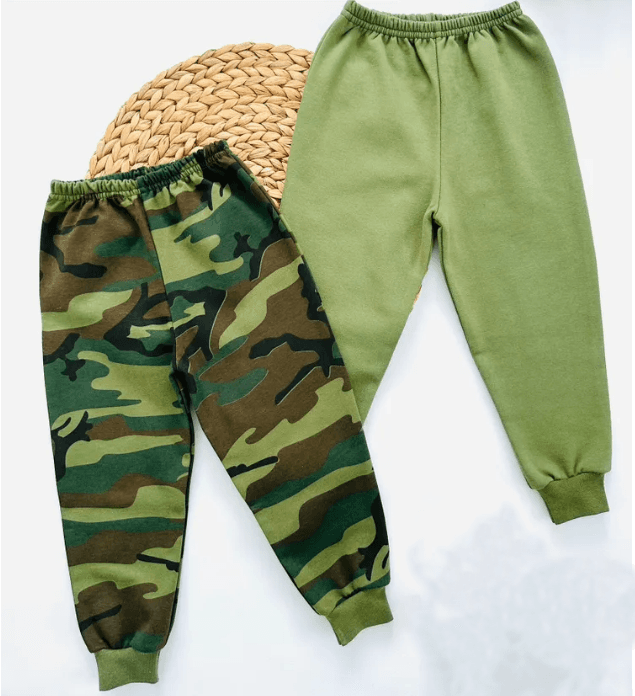 Брюки спортивные камуфляж - 1