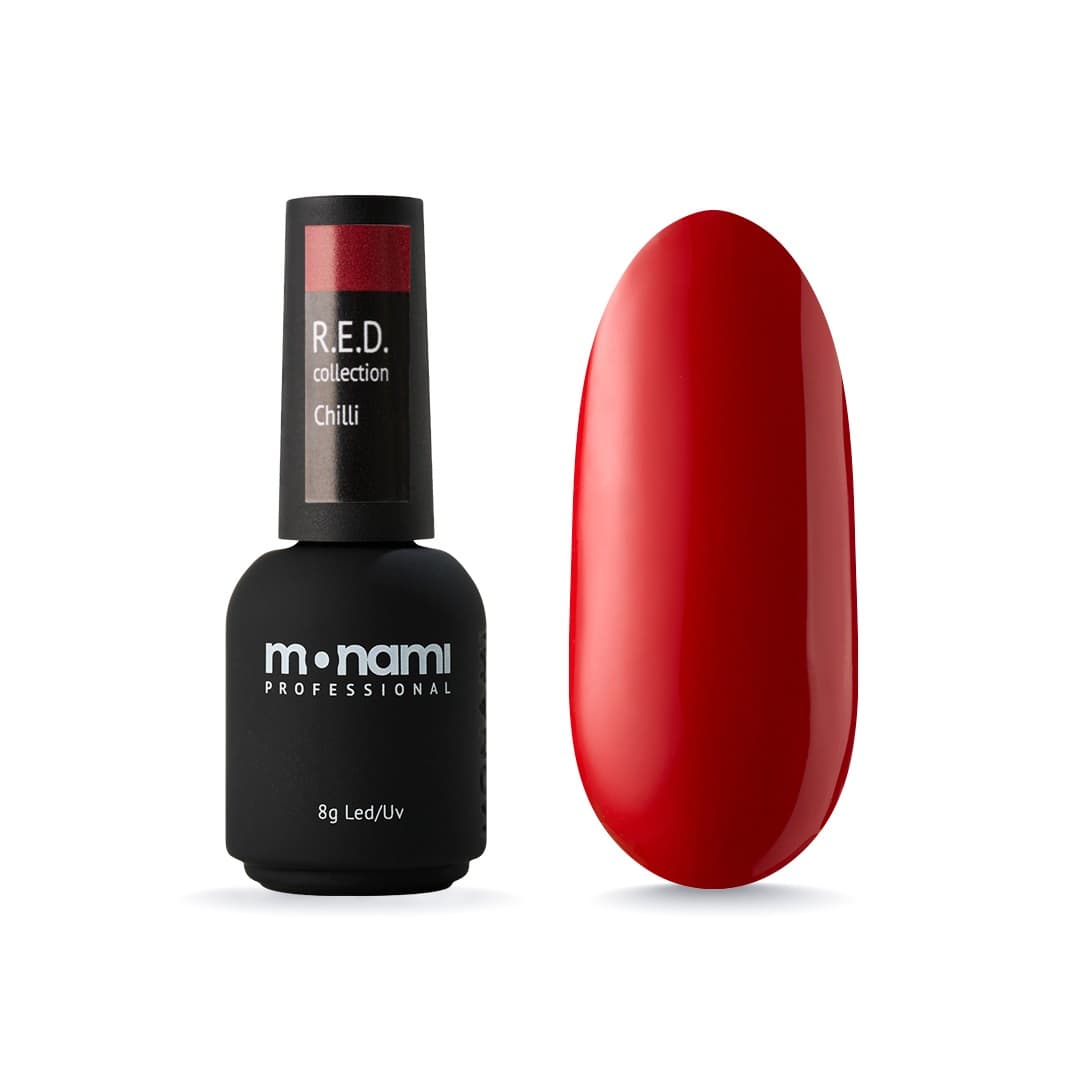 Monami Гель-лак R.E.D. Chilli, 8г - 1
