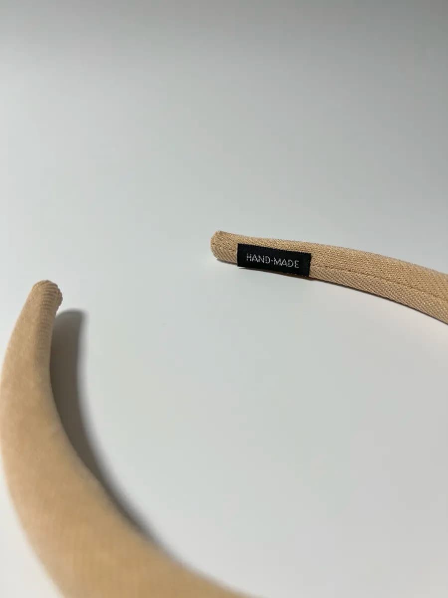 Ободок для волос женский тканевый - 3