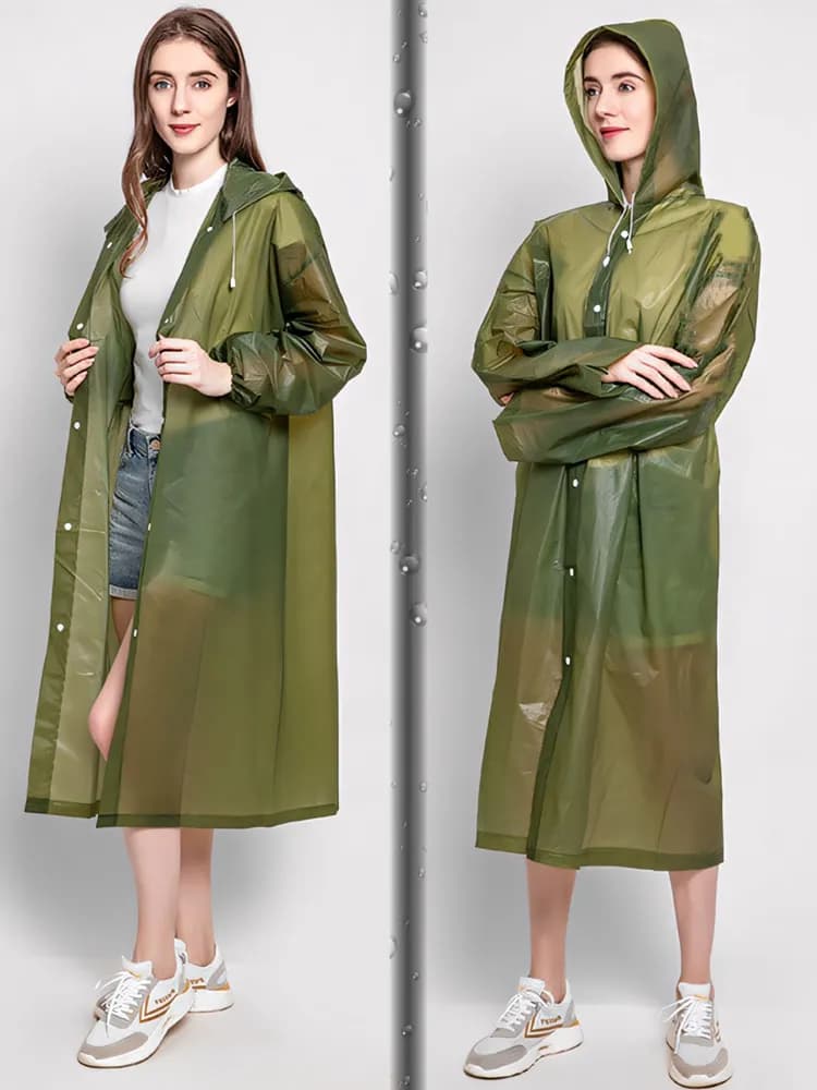 Плащ-дождевик туристический - 1