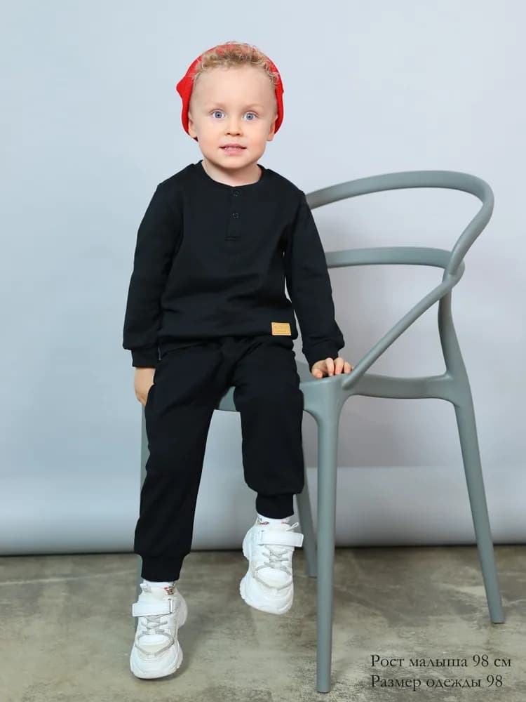 Детский  лонгслив NORTH DOT - 1