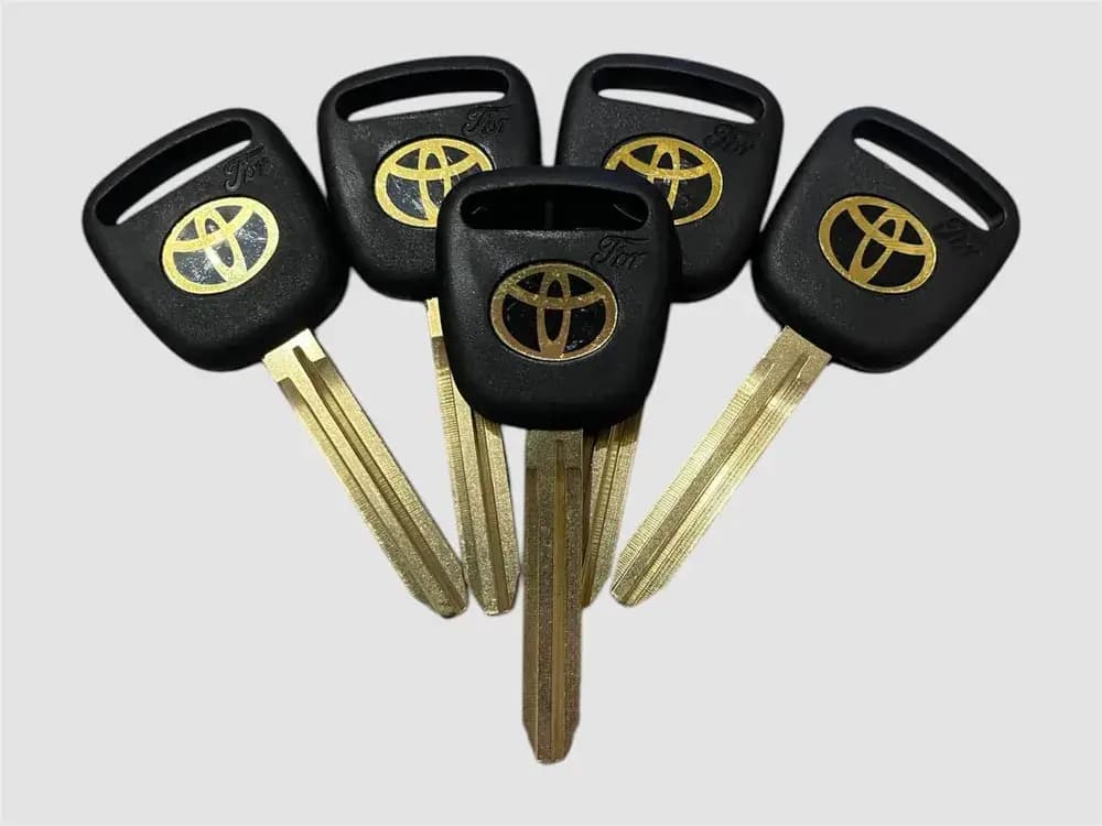 Ключ зажигания - TOYOTA (тойота) заготовка ключа зажигания 1 шт. - 3