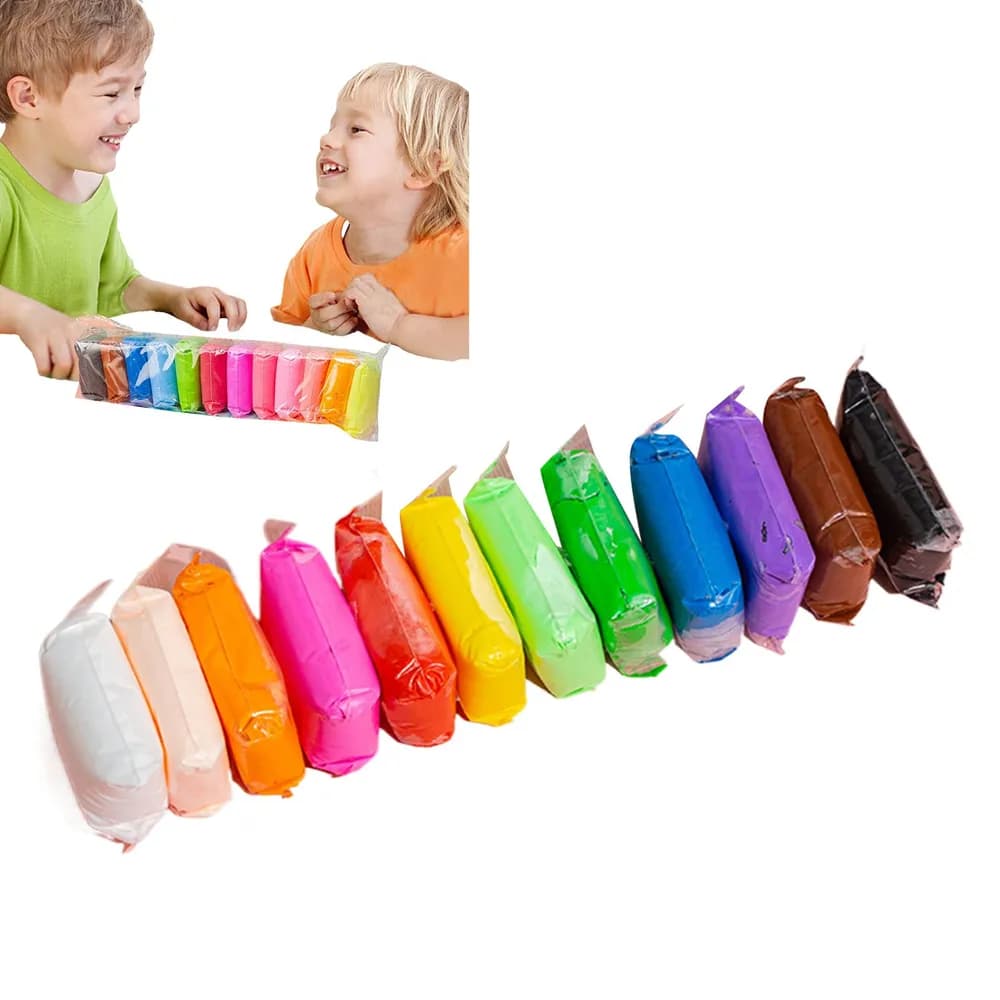 Легкая Глина для лепки самозатвердевающая - 4