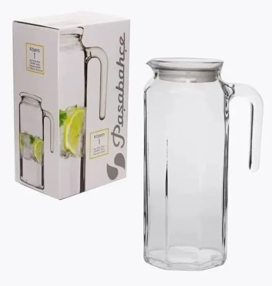Кувшин Kosem с белой крышкой 1000 мл - 1