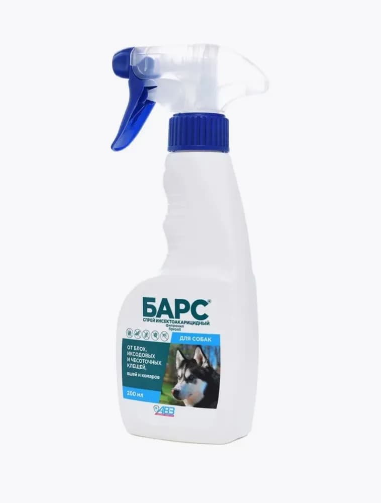 Барс Спрей для собак инсектоакарицидный 200мл - 3