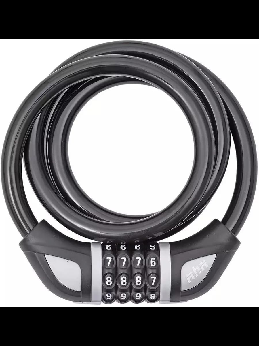 Замок велосипедный кодовый - 4