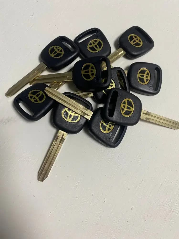 Ключ зажигания - TOYOTA (тойота) заготовка ключа зажигания 1 шт. - 2